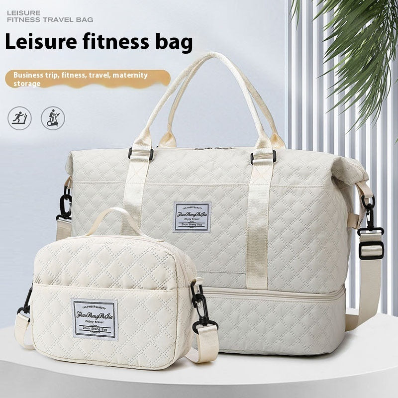 🏋️ Gym Bag with Dry & Wet Separation – Sports Handbag for Men & Women