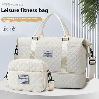 🏋️ Gym Bag with Dry & Wet Separation – Sports Handbag for Men & Women