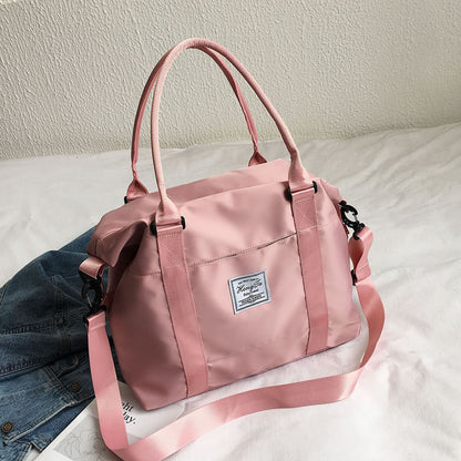 Short-Distance Travel Bag – Waterproof Shoulder Gym Bag for Men & Women | Lightweight, Durable, Carry-On Weekender Bag