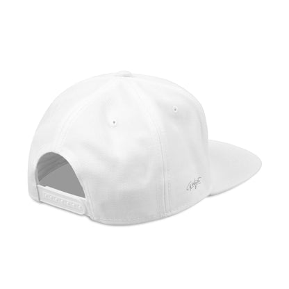 Embroidered 'Seycat' Snapback Hat — Streetwear Flat-Brim Cap