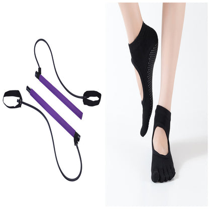 Rally Bar Chest Expansion Arm Force Bar – Yoga & Pilates Bar for Full-Body Fitness, Strength & Flexibility