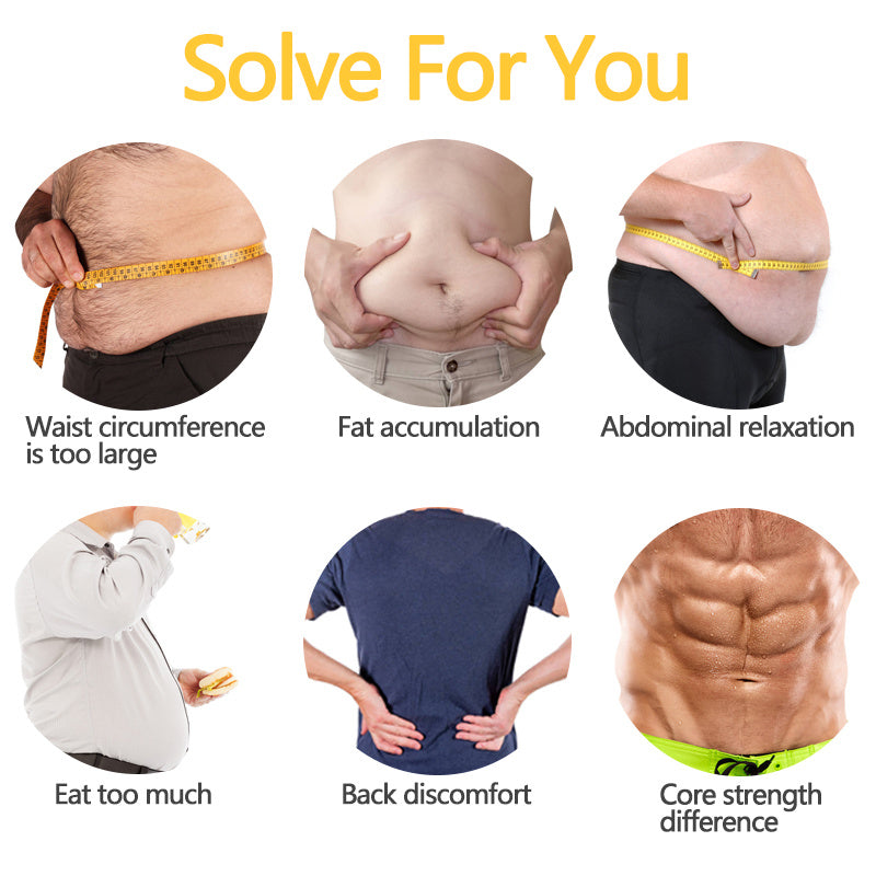 🔥 Men’s Sauna Vest Waist Trainer – Double Belt Body Shaper & Sweat Corset for Fitness and Weight Loss