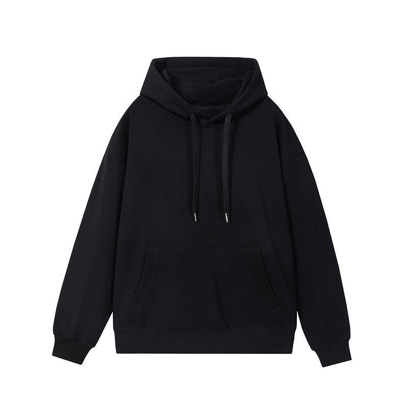 Thickened Loose Hooded Sweatshirt – Comfortable Group Clothing