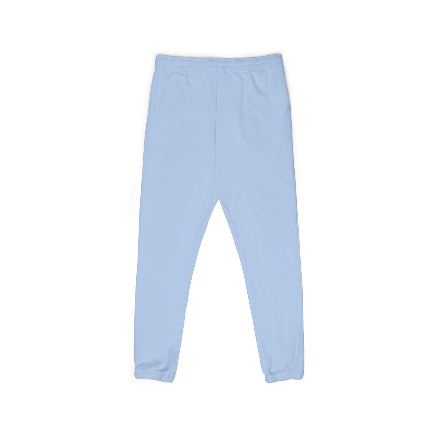 Garment-Dyed Fleece Sweatpants — “Grow Through What You Go Through” Relaxed Joggers