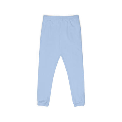 Garment-Dyed Fleece Sweatpants — “Grow Through What You Go Through” Relaxed Joggers
