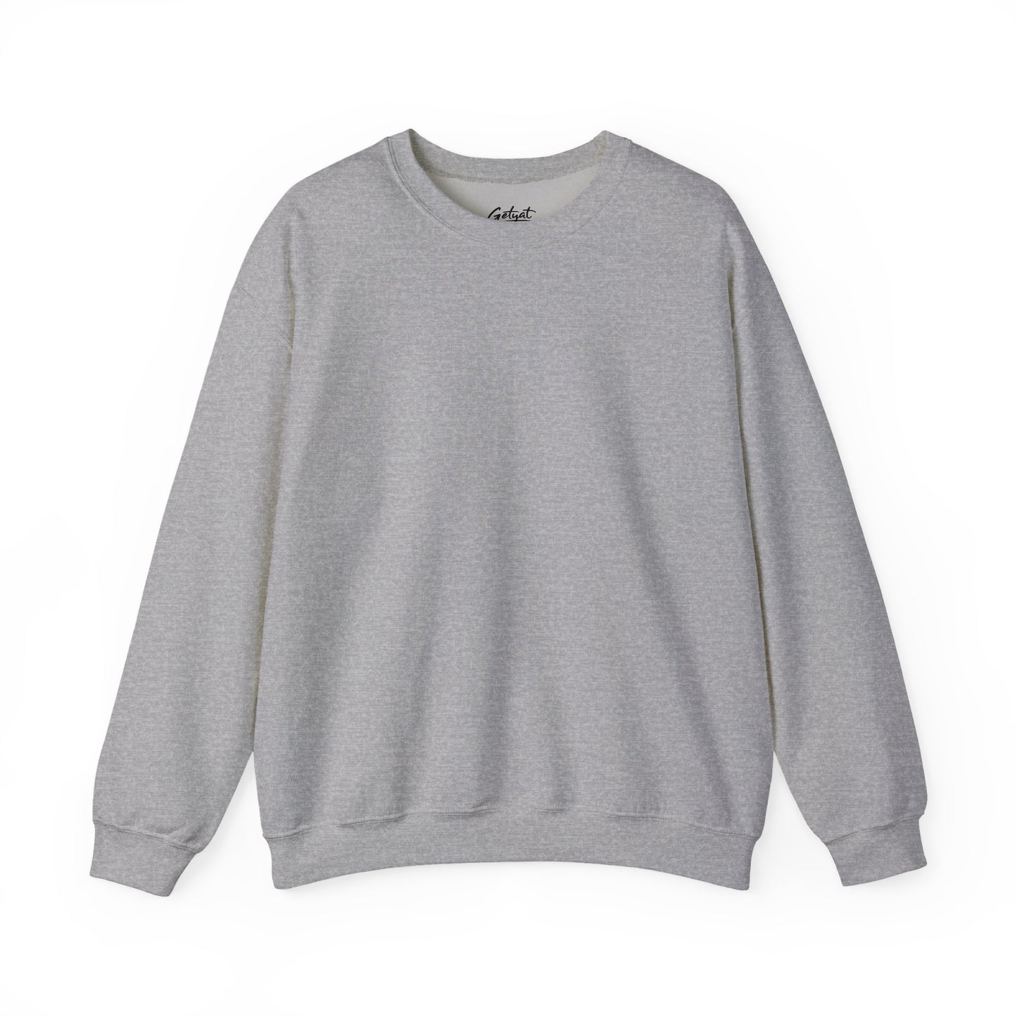 Motivational Crewneck Sweatshirt – GETYAT Acronym Back Design