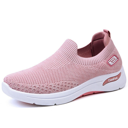 Jianbu Women's Soft Bottom Fashion Sneakers – Lightweight, Breathable, and Stylish Walking Shoes