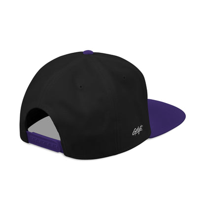 Embroidered 'Seycat' Snapback Hat — Streetwear Flat-Brim Cap