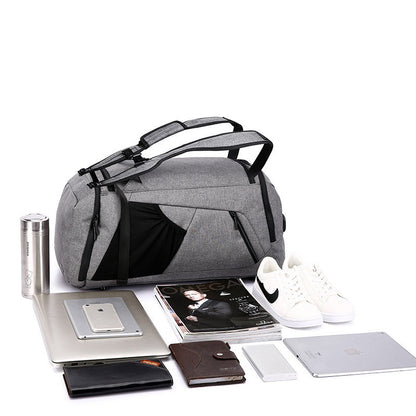 🎒 Large Capacity Wet & Dry Gym Bag – Sports & Travel Duffel