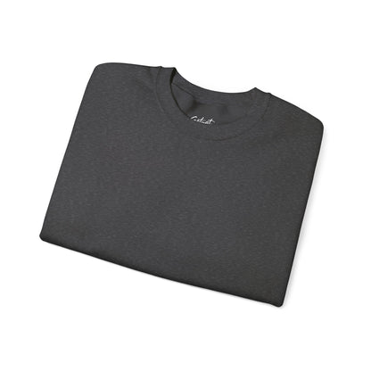 Motivational Crewneck Sweatshirt – GETYAT Acronym Back Print | Grind Elevate Transform Yourself Always Today