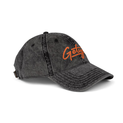 Vintage Embroidered Cap – 'Grateful' Distressed Baseball Hat