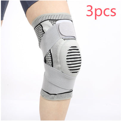 🛡️ Outdoor Sports Pressure Knee Pads – Breathable Compression Support for Fitness, Cycling & Basketball