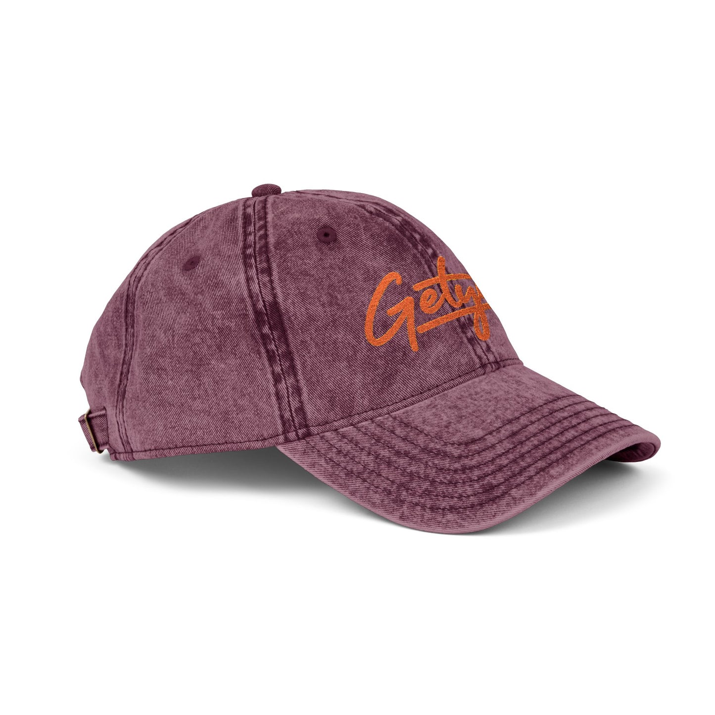 Vintage Embroidered Cap – 'Grateful' Distressed Baseball Hat