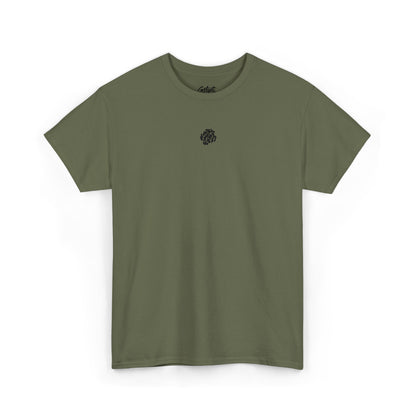 Minimalist Palm Tree T-Shirt – Small Chest Graphic Beach-Inspired Tee for Everyday Style