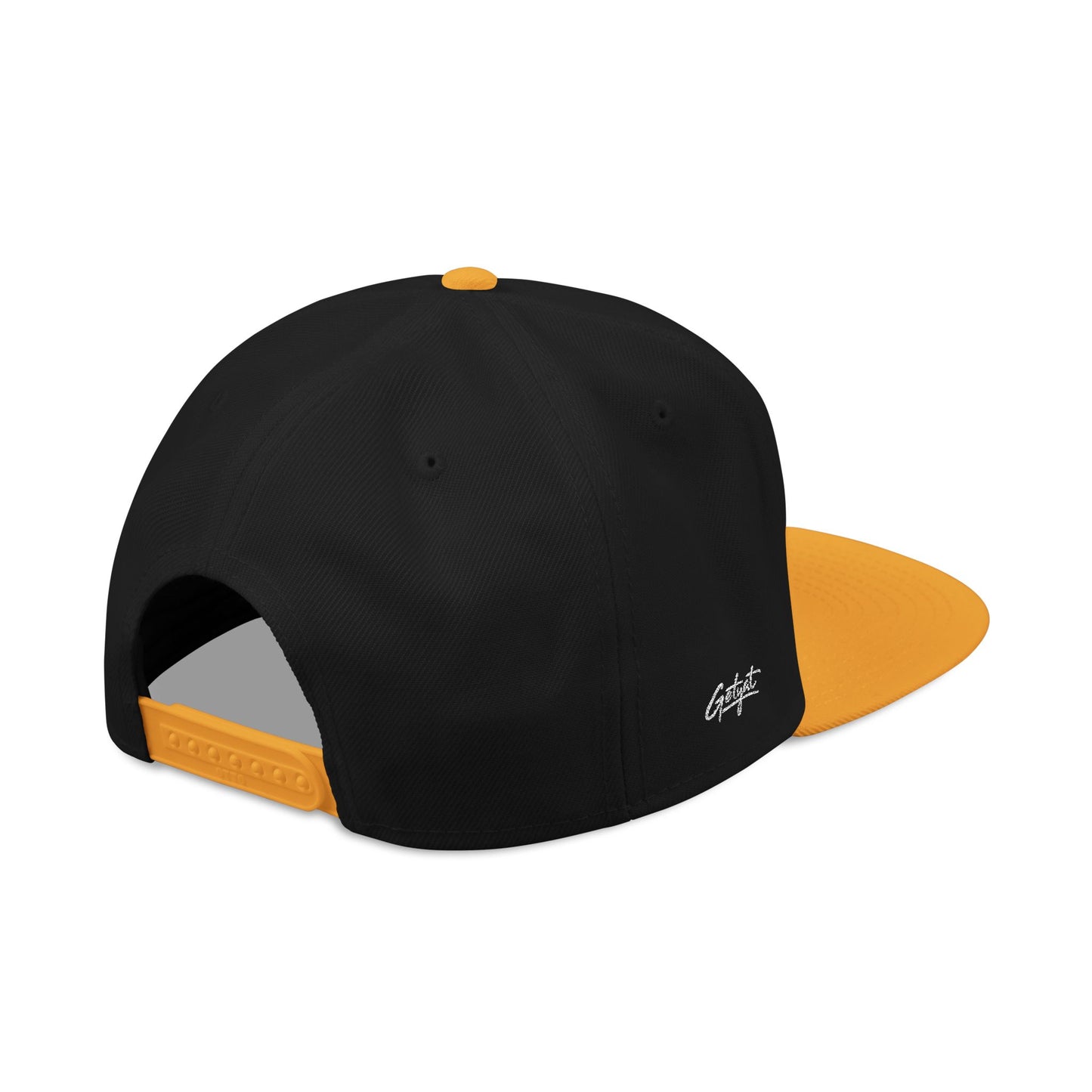 Embroidered 'Seycat' Snapback Hat — Streetwear Flat-Brim Cap