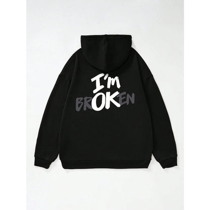 European Size Hoodie Im OK New Men's Hoodie Hip Ho