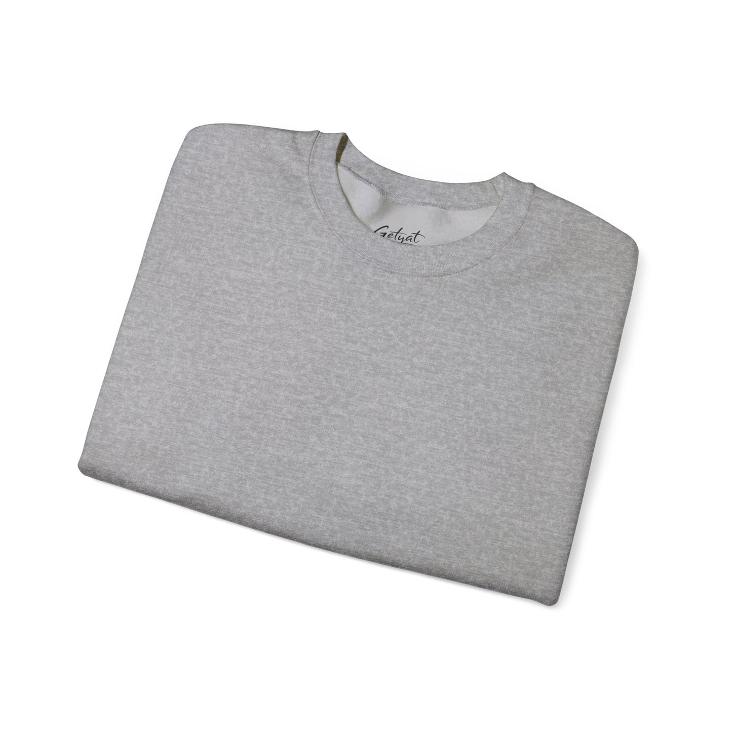 Motivational Crewneck Sweatshirt – GETYAT Acronym Back Design