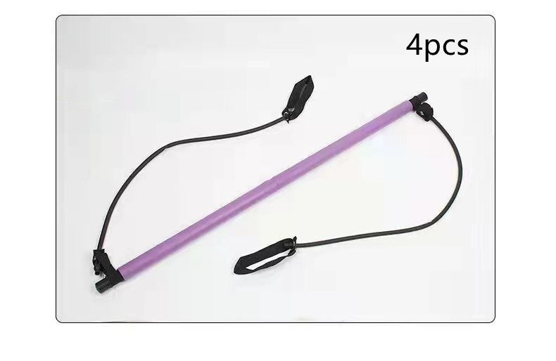 Multifunctional Pilates Stretching Stick – Yoga Puller for Home Fitness, Flexibility & Toning