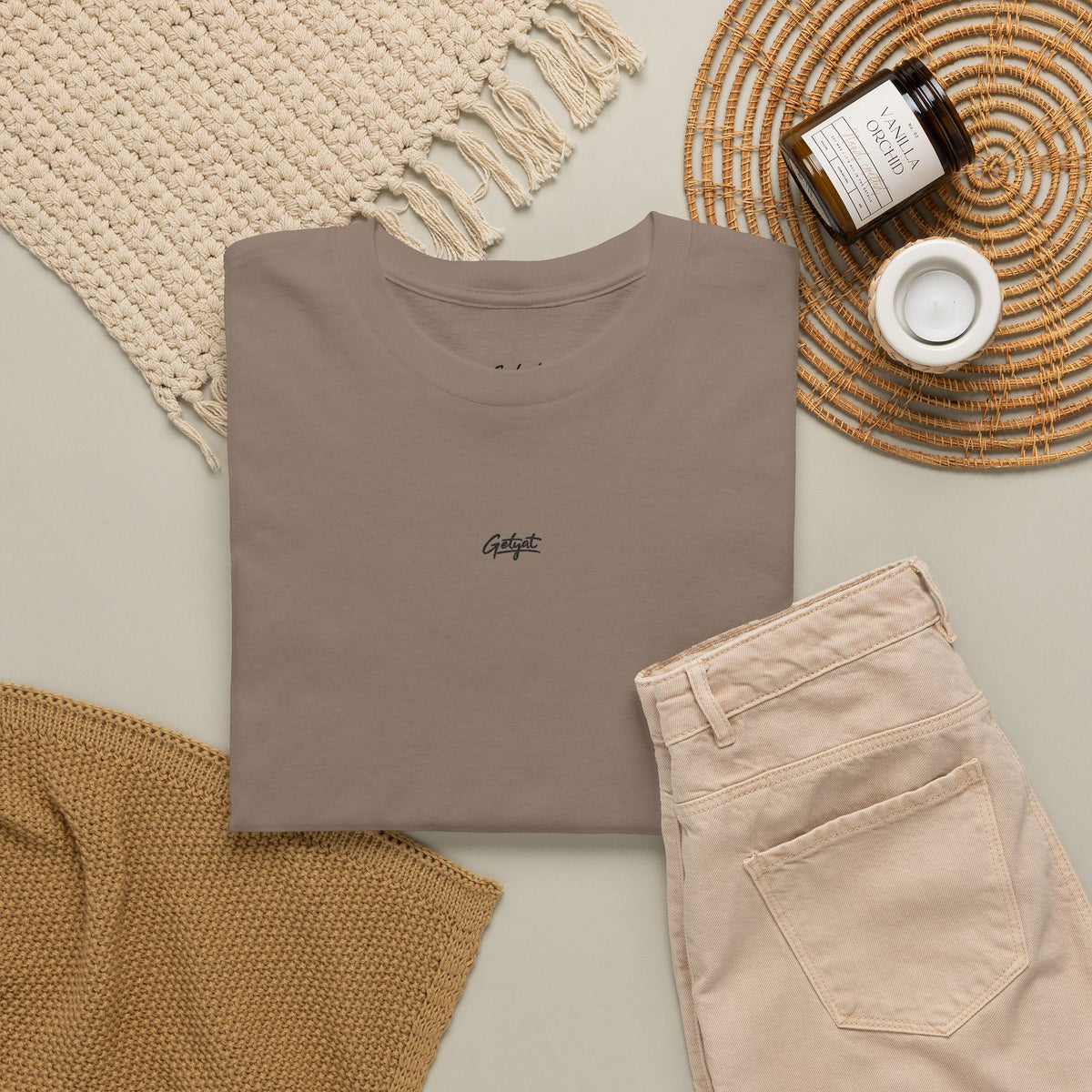 GETYAT Unisex Heavy Cotton T-Shirt | Classic Everyday Tee