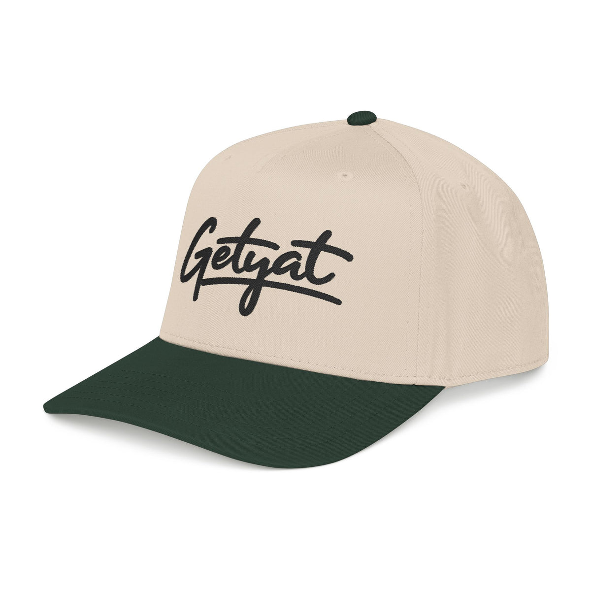 GETYAT Mid Profile Baseball Cap | Structured 5-Panel Adjustable Hat