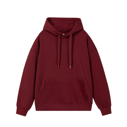 Thickened Loose Hooded Sweatshirt – Comfortable Group Clothing