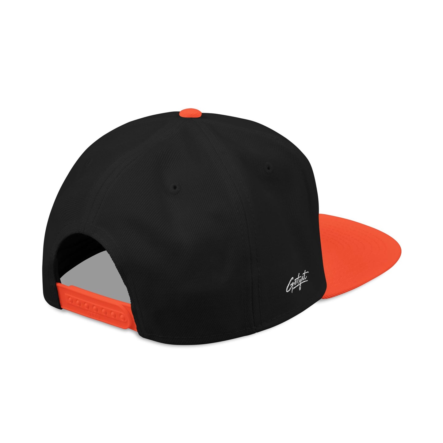Embroidered 'Seycat' Snapback Hat — Streetwear Flat-Brim Cap