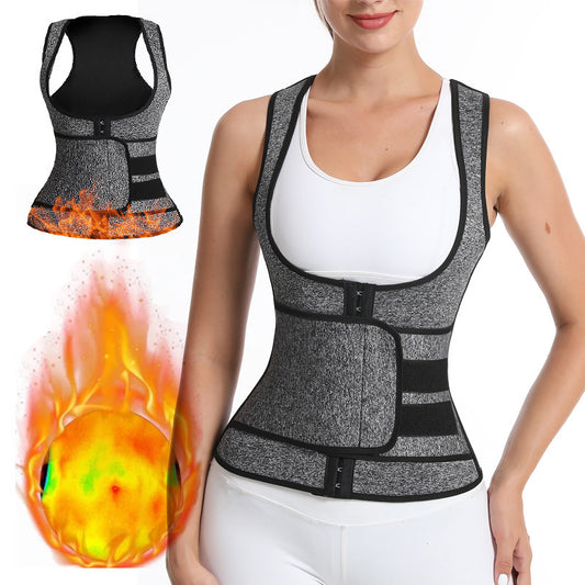 🔥 Neoprene Waist Trainer for Women – Sauna Sweat Corset Trimmer Belt for Workout & Weight Loss