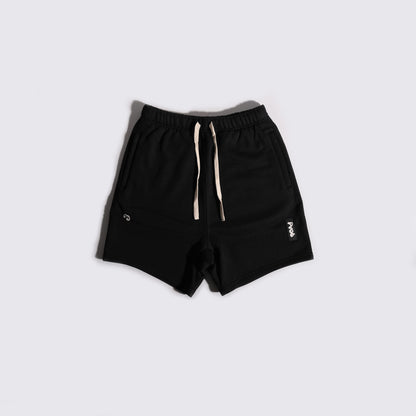 Men’s Solid Color Loose Bottom Crotch Shorts – Comfortable Casual Relaxed Fit Shorts