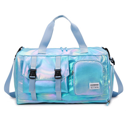 🌈 Pearl Colorful Sports Gym Bag – Large Capacity & Stylish Duffel
