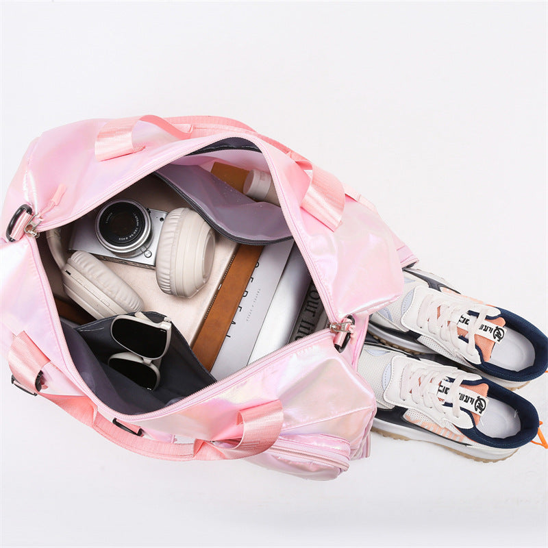 🌈 Pearl Colorful Sports Gym Bag – Large Capacity & Stylish Duffel