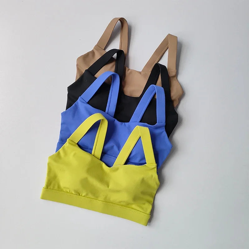 Seamless Yoga Suit for Women – Sports Bra, High Waist Leggings & Shorts Gym Set