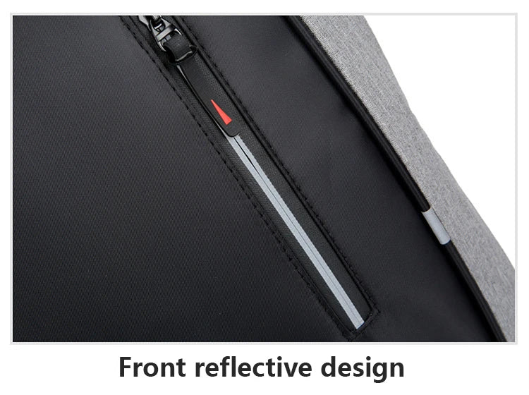 Waterproof Business Backpack for Men – USB Charging 15.6-Inch Laptop Backpack, Large Capacity School & Work Bag, Durable Men’s Backpack