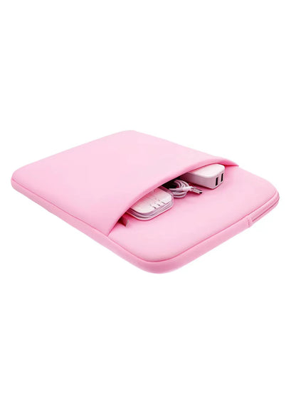 Protective Computer Sleeve with Front Pocket for Power Bank, Multifunctional Laptop Bag