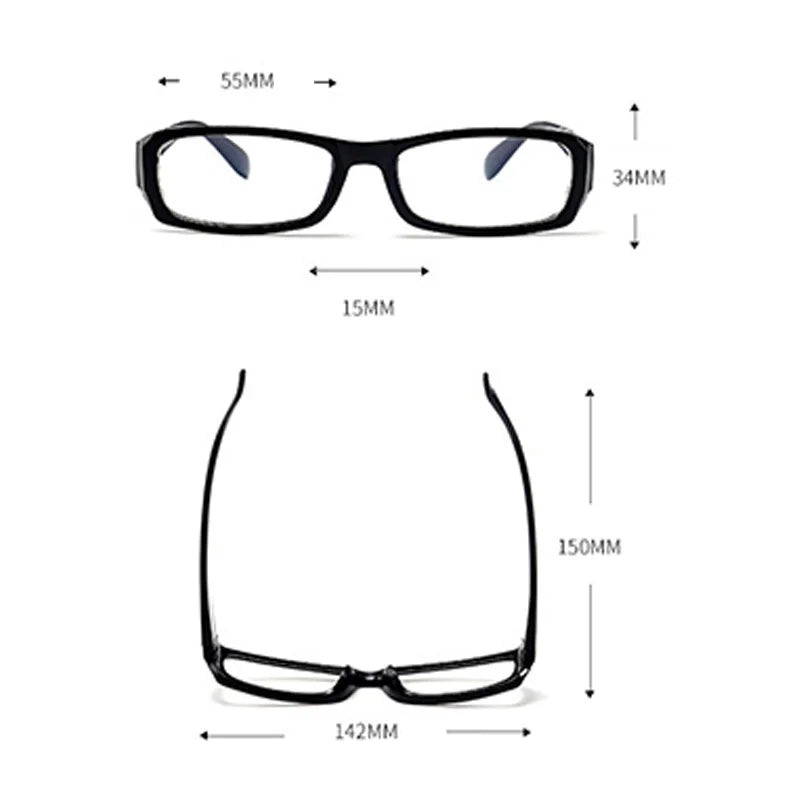 Japanese Korean Small Square Frame Glasses Women Retro Harajuku Eyeglasses Clear Reading Spectacle Blue Light Blocking Eyewears