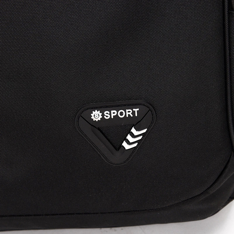 Minimalist Large Capacity Backpack for Men – Waterproof Oxford Commute School Backpack, Business Casual, Multiple Pockets, Travel Bag