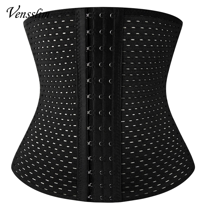 Waist Trainer for Men – Sweat Belt Sauna Trimmer Stomach Wrap, Workout Body Shaper Band, Waist Cincher Corset Belly Strap Shapewear