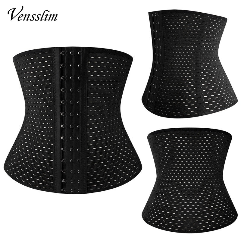 Waist Trainer for Men – Sweat Belt Sauna Trimmer Stomach Wrap, Workout Body Shaper Band, Waist Cincher Corset Belly Strap Shapewear