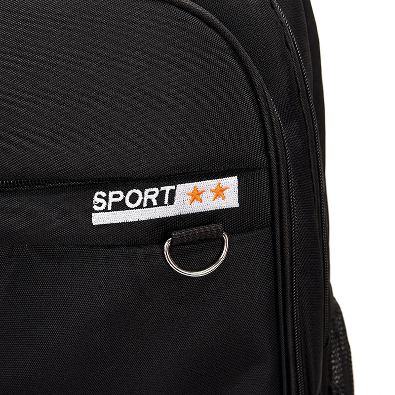 Minimalist Large Capacity Backpack for Men – Waterproof Oxford Commute School Backpack, Business Casual, Multiple Pockets, Travel Bag