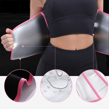 🔥 Waist Trainer for Women – Tummy Control Body Shaper with Back Support & Sweat Boosting Design