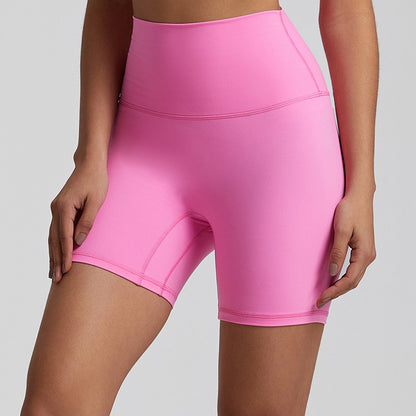 ☁️ Nude Feel Yoga Shorts – Quick-Drying, Breathable & Slim Fit Activewear for Women
