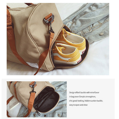 🎒 Women’s Travel Bag – Fitness Sports Gym Tote & Workout Duffel