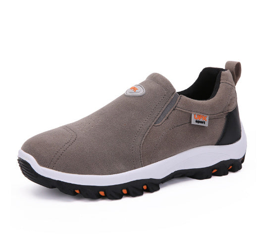 Men’s Hiking Sneakers – Thick Sole Trail Running & Travel Sports Shoes