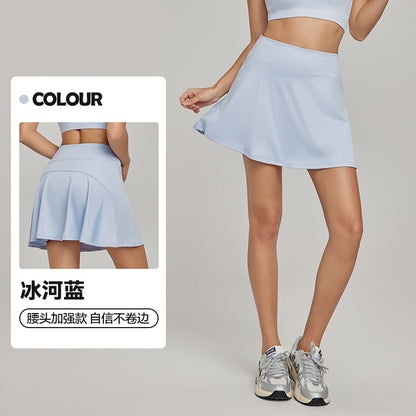 Women’s Casual Sports Skirt – Athletic Skort with Built-In Shorts for Tennis, Running & Everyday Wear