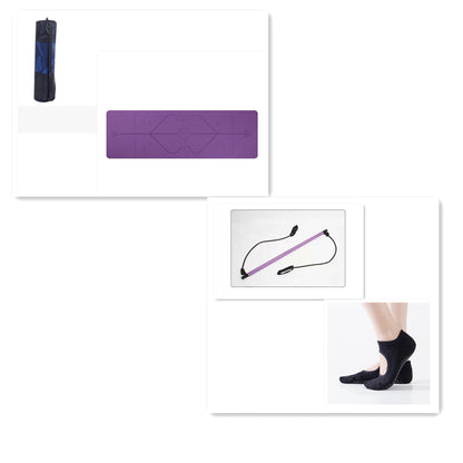 Multifunctional Pilates Stretching Stick – Yoga Puller for Home Fitness, Flexibility & Toning