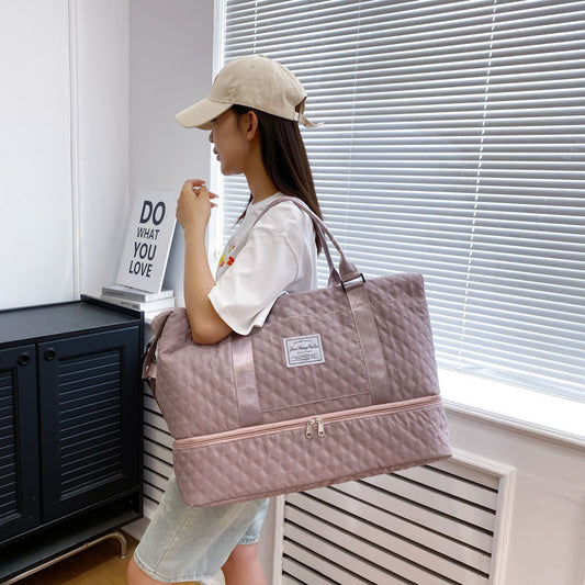 🏋️ Gym Bag with Dry & Wet Separation – Sports Handbag for Men & Women