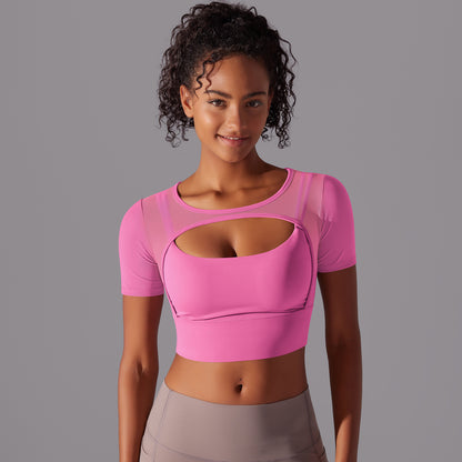 🧘‍♀️ Women’s Fitness Double Layer Yoga Top – Comfortable, Stylish, and Performance-Ready
