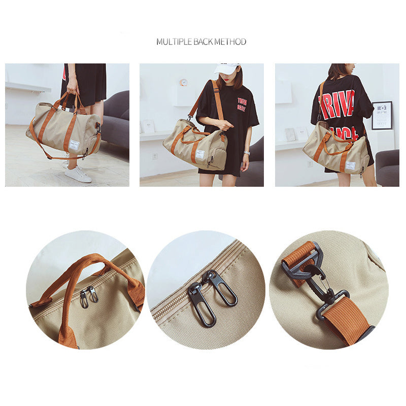 🎒 Women’s Travel Bag – Fitness Sports Gym Tote & Workout Duffel